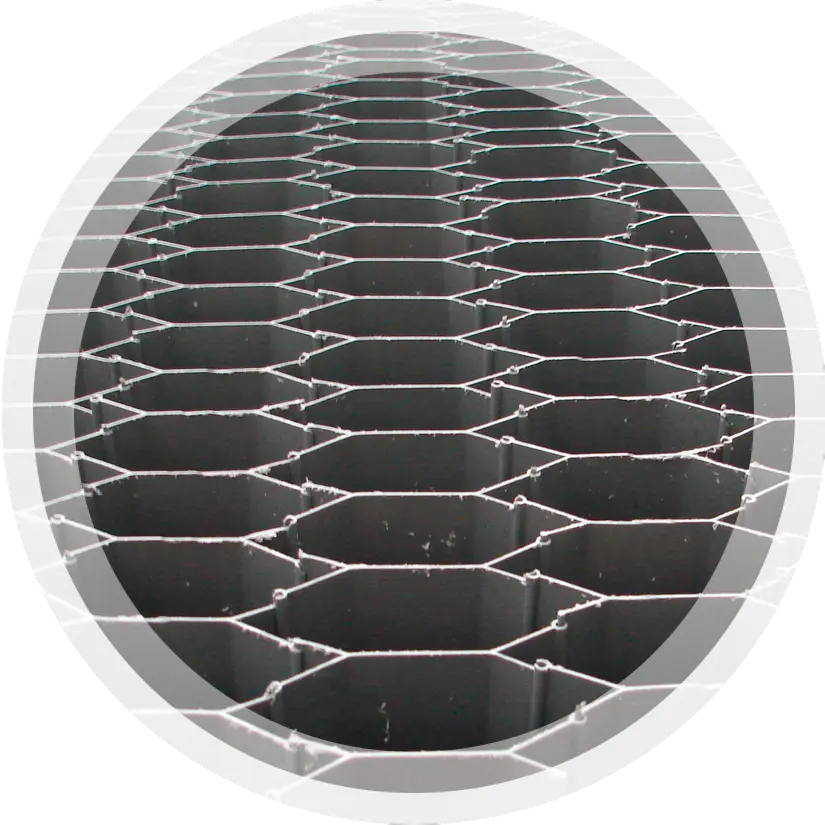 Lamelas DK-80 o DK-50 de Delta Water Treatment